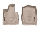 WeatherTech 2020+ Lincoln Aviator Front FloorLiner - Tan | 4515761