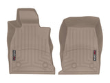 WeatherTech 2020+ Cadillac CT5 Front FloorLiner - Tan | 4516101