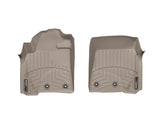 WeatherTech 12-13 Toyota Land Cruiser Front FloorLiner - Tan | 454231