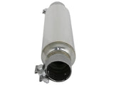 AFE aFe MACH Force-Xp 304 Stainless Steel Resonator 2.5in Inlet/Outlet x 4in Dia x 15in Body x 19in L 49M10002