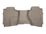 WeatherTech 14-18 GM Truck 1500 Double Cab Rear Floorliner HP - Tan | 455423IM