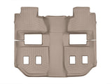 WeatherTech 2015+ Chevrolet Suburban w/ 2nd Row Bucket Seats Rear FloorLiner - Tan | 456073