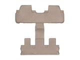 WeatherTech 2014+ Toyota Highlander Rear FloorLiner (2nd Row Buckets) - Tan | 456324