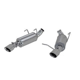 MBRP 11-14 Ford Mustang V6 3in. Dual Muffler Axle Back Split Rear Exhaust System AL | S7227AL