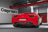 Capristo Ferrari 458 Italia/Spider - Carbon Rear Diffuser (Matte) 03FE00410021LM