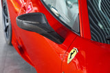 Capristo Ferrari 458 - Carbon Mirror Cases (Matte) 03FE00410005LM