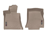 WeatherTech 2016+ BMW 7-Series Front FloorLiner - Tan (Vehicles w/ Rear Executive Lounge Seating) | 458741