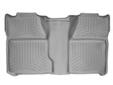 WeatherTech WeatherTech 07-13 Chevrolet Silverado (Excl. Hybrid) Crew Cab Rear FloorLiner - Grey WET-460660