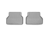 WeatherTech WeatherTech 04-10 BMW 5-Series (E60) Rear FloorLiner - Grey WET-461642
