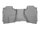 WeatherTech 14+ Chevrolet Silverado Rear FloorLiner - Grey | 465423