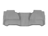 WeatherTech 14-15 Chevy Silverado 1500 Rear FloorLiner - Grey (Fits w/OEM Rear Under Seat Storage) | 465424