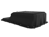 aFe 20-21 Ford Truck w/ 10R140 Transmission Pan Black POWER Street Series w/ Machined Fins | 46-71220B