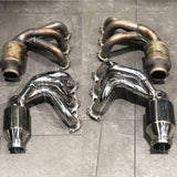 Capristo Porsche 991.2 GT3/RS - Headers with 200 Cell Sports Cat 02PO08603005