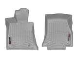 WeatherTech 2016+ BMW 7-Series Front FloorLiner - Grey (Vehicles w/Rear Executive Lounge Seating) | 468741