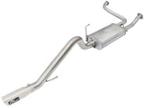 AFE aFe MACHForce XP Exhaust Cat-Back 2.5/3in SS-409 w/ Polished Tip 05-15 Nissan Xterra V6 4.0L 49-46110-P