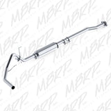 MBRP 2011-2014 Ford F150 V6 EcoBoost 3in Cat Back Single Side AL P Series Exhaust | S5236P