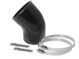 aFe Magnum FORCE Silicone Replacement Coupling Kit 3in ID to 2.75in ID x 45 Deg. Elbow - Black | 59-00032