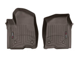 WeatherTech WeatherTech 2019+ Chevrolet Silverado 1500 Crew Cab Front FloorLiner - Cocoa WET-4714361