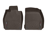 WeatherTech 16-17 Porsche 911 RA (911) w/Passenger Side Luggage Front FloorLiner - Cocoa | 4714651