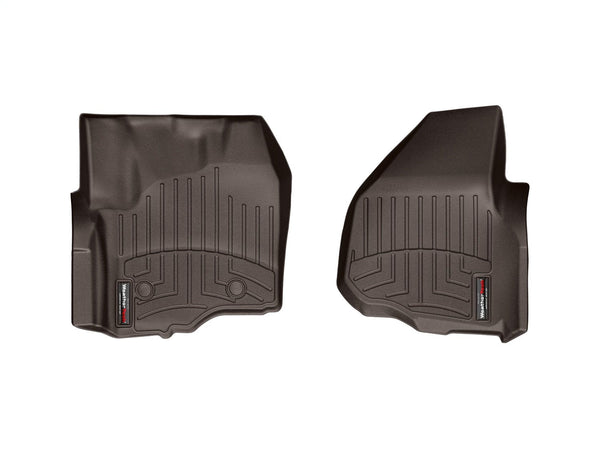 WeatherTech 2012-2016 Ford F-250/F-350/F-450/F-550 Front FloorLiner - Cocoa | 474331