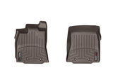 WeatherTech 2011+ Jaguar XJ Series Front FloorLiner - Cocoa | 474471