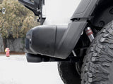 aFe Rebel Series 2.5in. 304 SS C/B Exhaust System 2018 Jeep Wrangler (JL) V6-3.6L - Black Tip | 49-38071-B