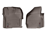 WeatherTech 2012-2016 Ford F-250/F-350/F-450/F-550 Front FloorLiner - Cocoa | 475831