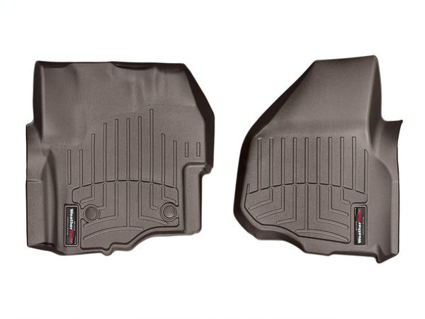 WeatherTech 2014-2015 Ford F-250/F-350/F-450/F-550 Front FloorLiner - Cocoa | 475841