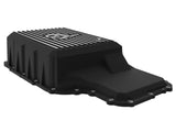AFE aFe 20-21 Ford Truck w/ 10R140 Transmission Pan Black POWER Street Series w/ Machined Fins 46-71220B