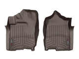 WeatherTech 2016+ Nissan Titan XD Front FloorLiner - Cocoa | 479081