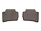 WeatherTech 2017+ Jaguar F-Pace Rear FloorLiner - Cocoa | 479632
