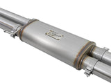 AFE aFe MACHForce XP 3in 409-SS Exhaust Cat-Back 2017 Ford F-150 Raptor V6-3.5L (tt) w/ Black Tip 49-43045-B