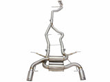 AFE aFe MACHForce XP SS-304 Polish Tip 3.0in-2.5in Dia Cat Back Exhaust 11-13 BMW 335i (E90/E92) 3.0L 49-36328-P