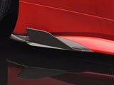 Capristo Ferrari 488 - Carbon Side Fins (with Adapters) 03FE08710002LG