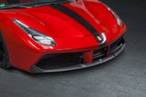 Capristo Ferrari 488 - Carbon Front Spoiler (Matte) 03FE08710007LM