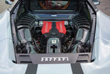 Capristo Ferrari 488 GTB/Pista - Carbon Engine Compartment Side Covers 03FE08710037LG