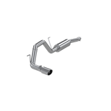 MBRP 2004-2006 Nissan Titan 5.6L EC/CC Cat Back Single Side | S5400AL