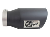 AFE aFe Diesel Exhaust Tip Bolt On Black 4in Inlex x 6in Outlet x 12in 49T40601-B12