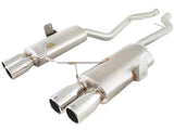 AFE Polished Tips aFe 2.5" 304SS Cat-Back Exhaust - E90 M3 S65 49-36311-P