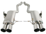 AFE Polished Tips aFe 2.5" 304SS Cat-Back Exhaust - E90 M3 S65 49-36311-P