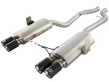 AFE Polished Tips aFe 2.5" 304SS Cat-Back Exhaust - E92 | E93 M3 S65 49-36312-P