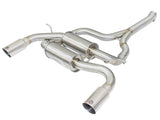 AFE Polished Tips aFe Mach Force XP 2.5" 304SS Axle-Back Exhaust - F3X N55 3.0L 49-36325-P