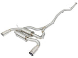 AFE Polished Tips aFe Mach Force XP 2.5" 304SS Cat-Back Exhaust - F3X N55 3.0L 49-36326-P