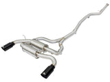 AFE Polished Tips aFe Mach Force XP 2.5" 304SS Cat-Back Exhaust - F3X N55 3.0L 49-36326-P