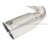 AFE Polished Tips aFe Mach Force XP 2.5" 304SS Cat-Back Exhaust - F3X N55 3.0L 49-36326-P