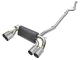 AFE Polished MACH Force-Xp 3 IN to 2-1/2 IN 304 Stainless Steel Cat-Back Exhaust System - BMW / F87 M2 49-36330-1P