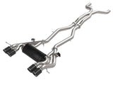 AFE Carbon Fiber AFE Mach Force-XP 3" to 2-1/2" 304 Stainless Steel Cat-Back Exhaust - BMW / G8X / M3 / M4 49-36351-C