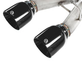 AFE Polished Tips aFe 304SS 2.5" Cat-back Exhaust - Mk5 R32 49-36408-P