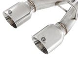 AFE Polished Tips aFe 304SS 2.5" Cat-back Exhaust - Mk5 R32 49-36408-P