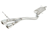 AFE Polished Tips aFe 304SS 2.5" Cat-back Exhaust - Mk5 R32 49-36408-P